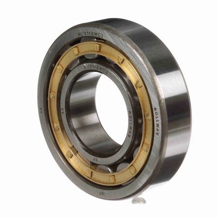 Rollway Cylindrical Bearing - Caged Roller - Straight Bore - Unsealed NU 311 EM C3